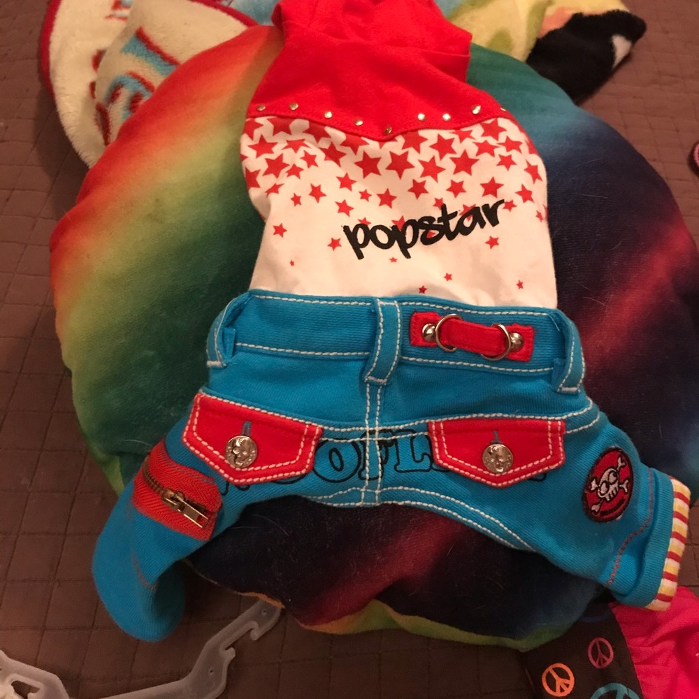 Dog pant suit